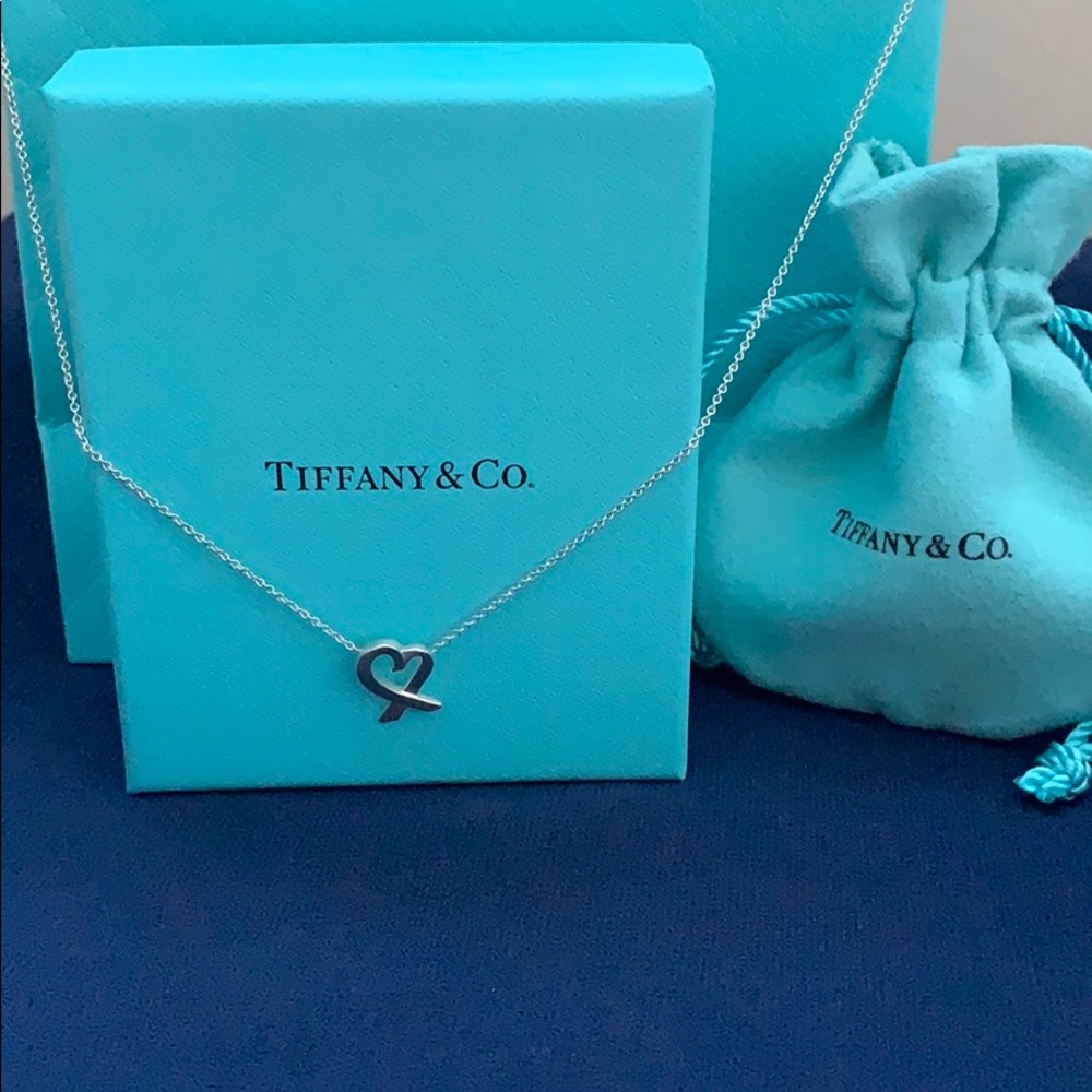 Authentic Tiffany & Co Loving Heart necklace